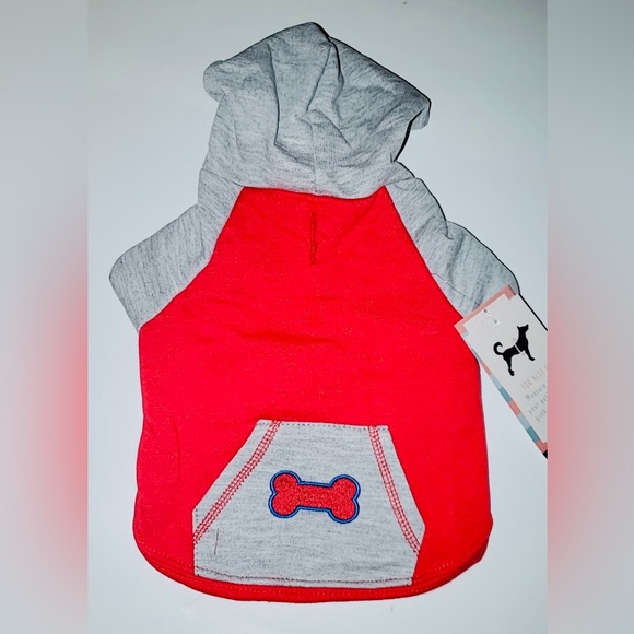 Wag-a-Tude Hooded Sweatshirt for Dogs | Sz: XS | NWT - Picture 1 of 5